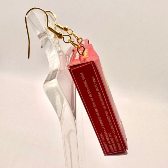 Raisin Earrings - Sun Maid Earrings - Mini Brands Earrings - Teacher Earrings - Picture 3 of 8